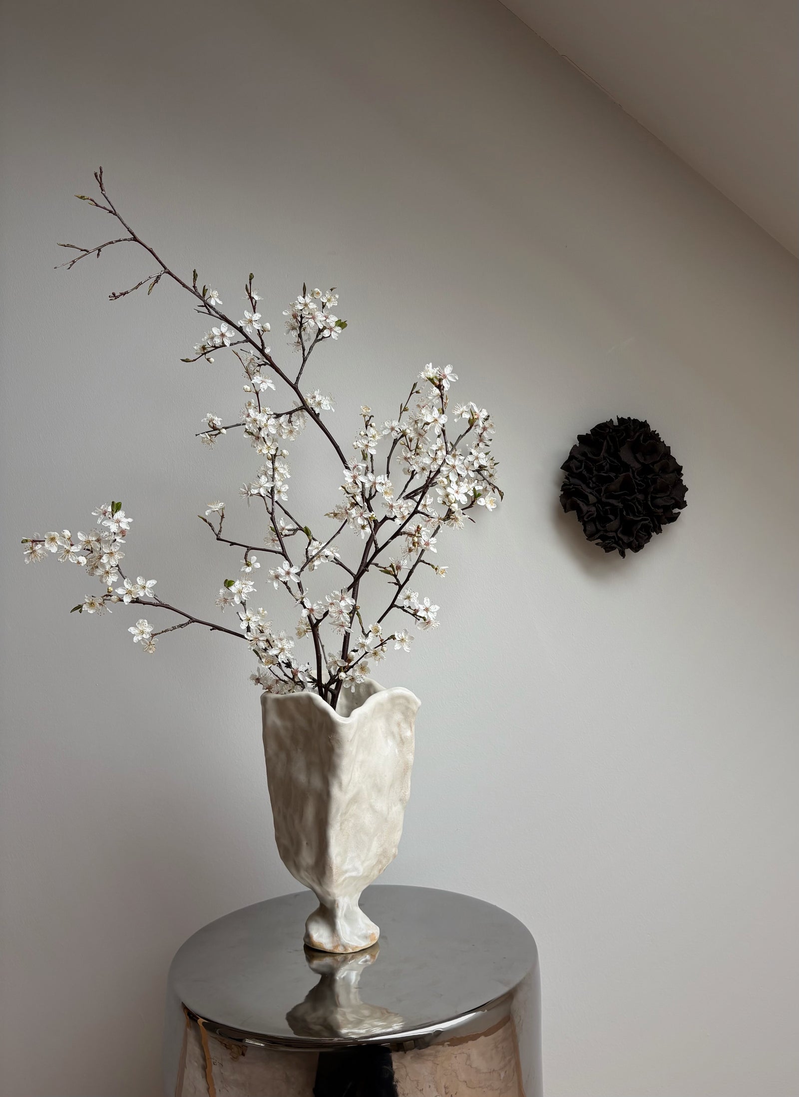 BLOMST BEIGE LILLE